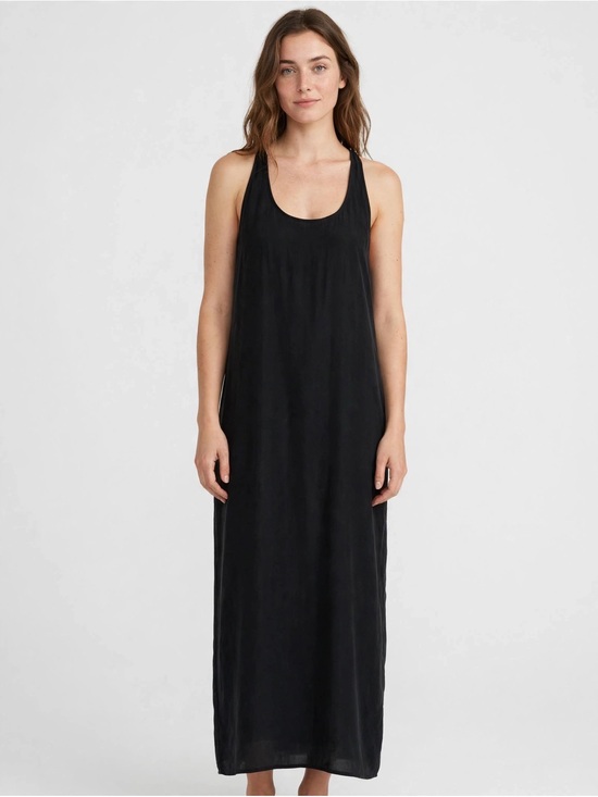 Zara Dresses & Skirts - Zara Black Racerback Maxi Dress